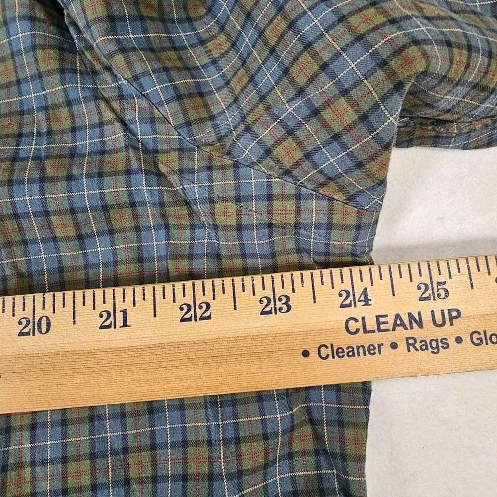Polo Ralph Lauren Plaid Button Down Shirt Men's Size Large Classic Fit Gray